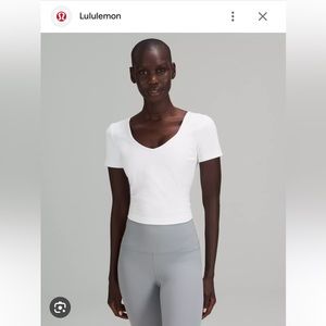 Lululemon Align crop Top in White